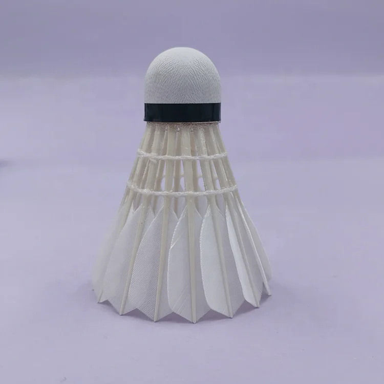 Professional BWF Approved Badminton Shuttlecock High Quality Duranble Goose Feather Speed 74-79 Suitable Technical Practice