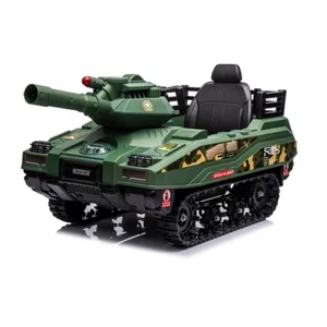 Factory Direct Wholesale Cheap Electric Tanks and Armored Car 12v Children Can Drive Toy Ride on Cars for Kids