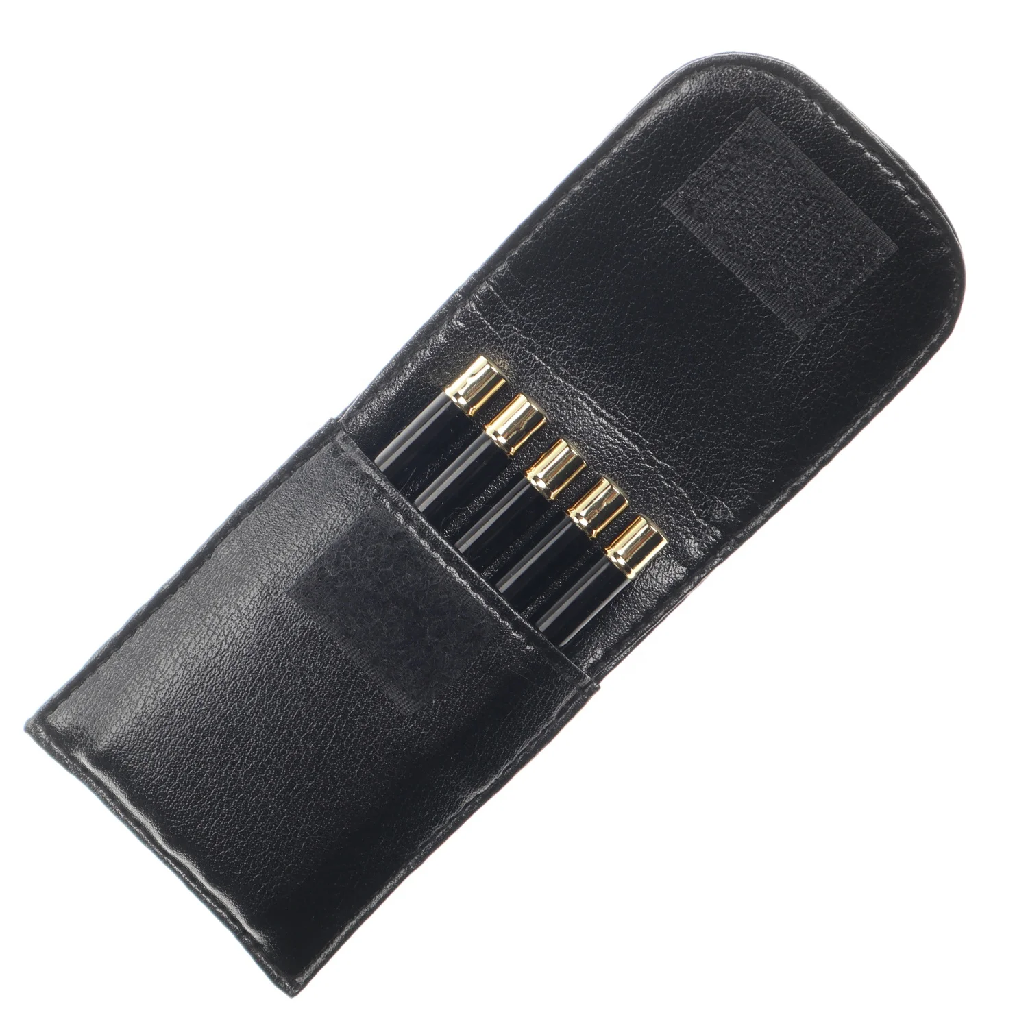 Высокое качество 1 шт. размер мини портативный косметический make up PU путешественный кисти сумка с 5 отверстий