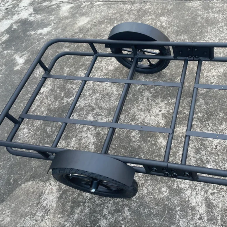 BOXU Hot Sale New Type Folding Bike Cargo Utility Trailer Cargo Customized Size