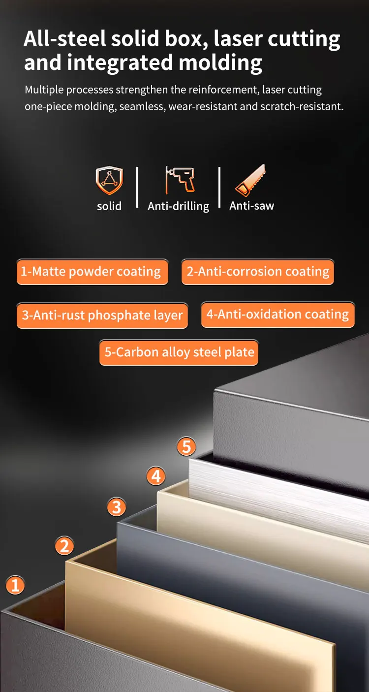 CEQSAFE Digital TUYA APP WIFI Safe Box with Strong Electronic Digital Lock for Home Safety manufacture