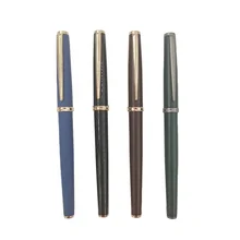 Smooth Elegant Writing High Quality Calligraphy Pen Metal Stainless Steel Promotional Pens Gift Pens Retail