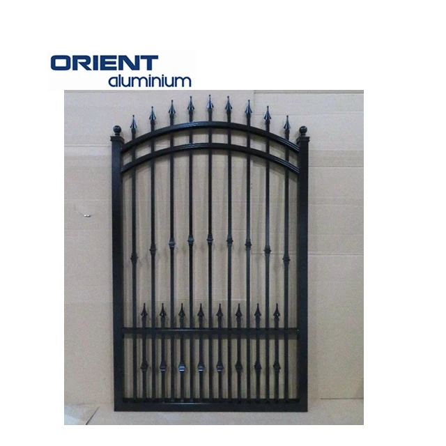 Outdoor Yard Modern Tubular Picket Fences and Gates Cheap White Simple Grill Boundary Wall Design for Houses China Balcony Fence
