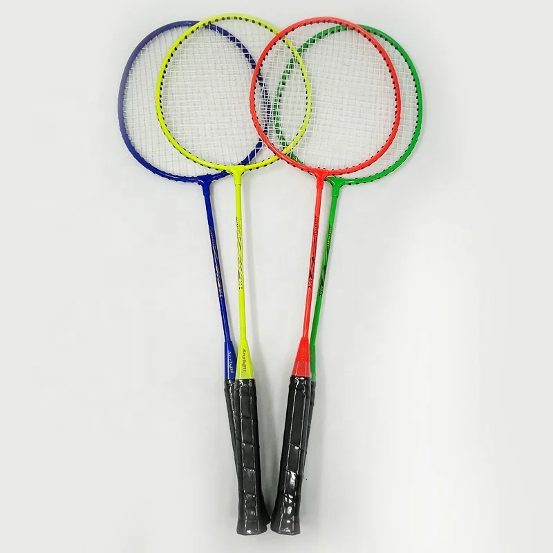 卸売ペアスチールバドミントンラケットAnyballブランドラケット