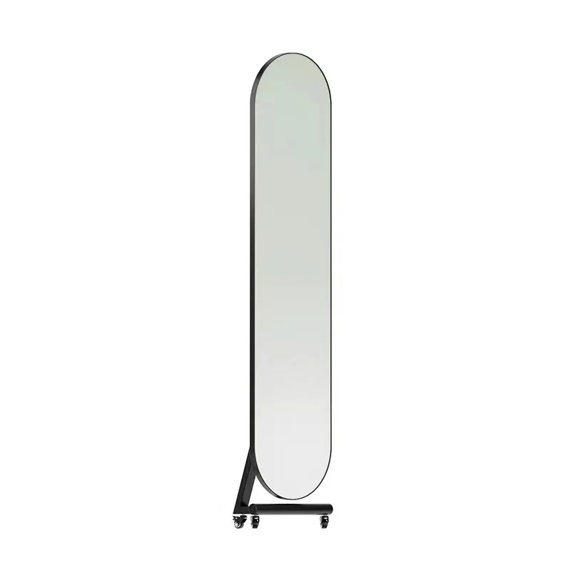 Swt 2023 Moveable Floor Standing Mirror Large Fulllength Mirror For