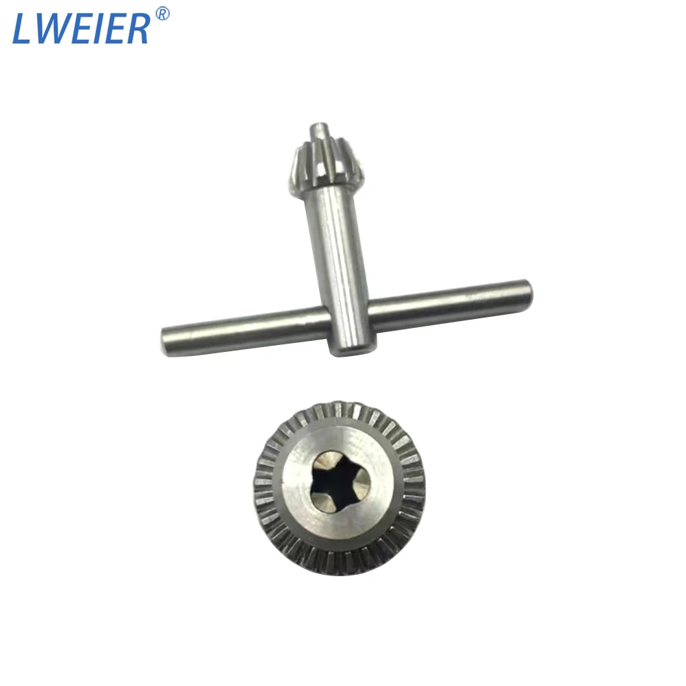 China High Precision Key Type 0.6-6mm 3/8-24UNF Stainless Steel Drill Chuck