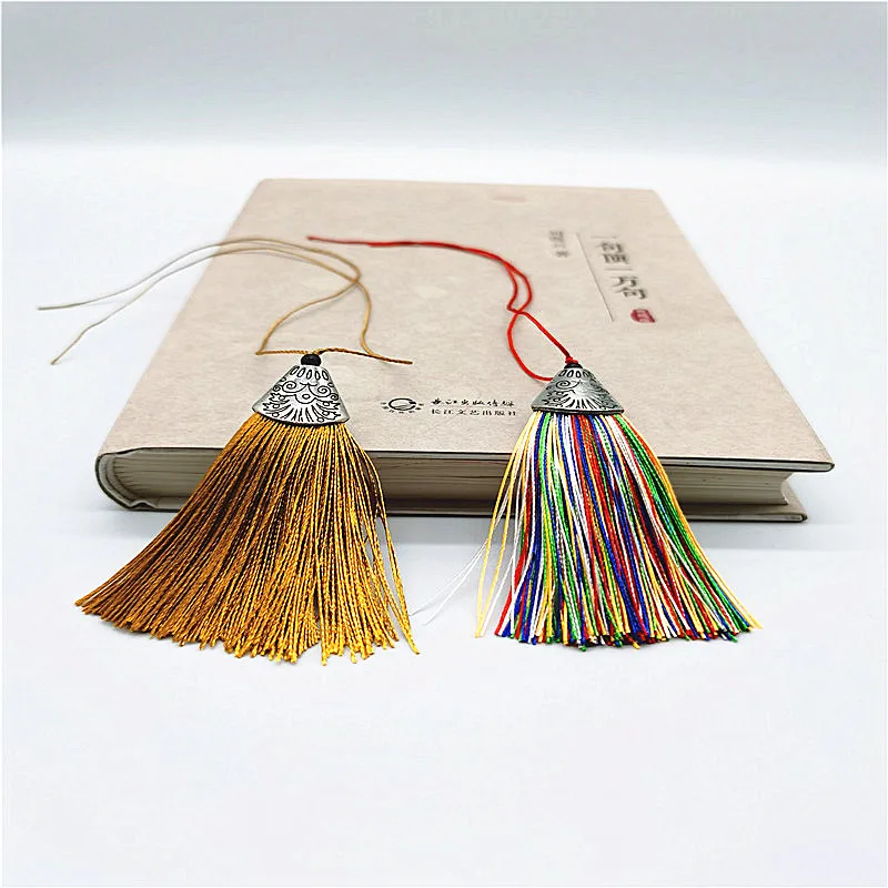 
 Большие шелковые кисточки 8 см Разных Цветов для украшений, толстая кисточка из шелка для украшения  