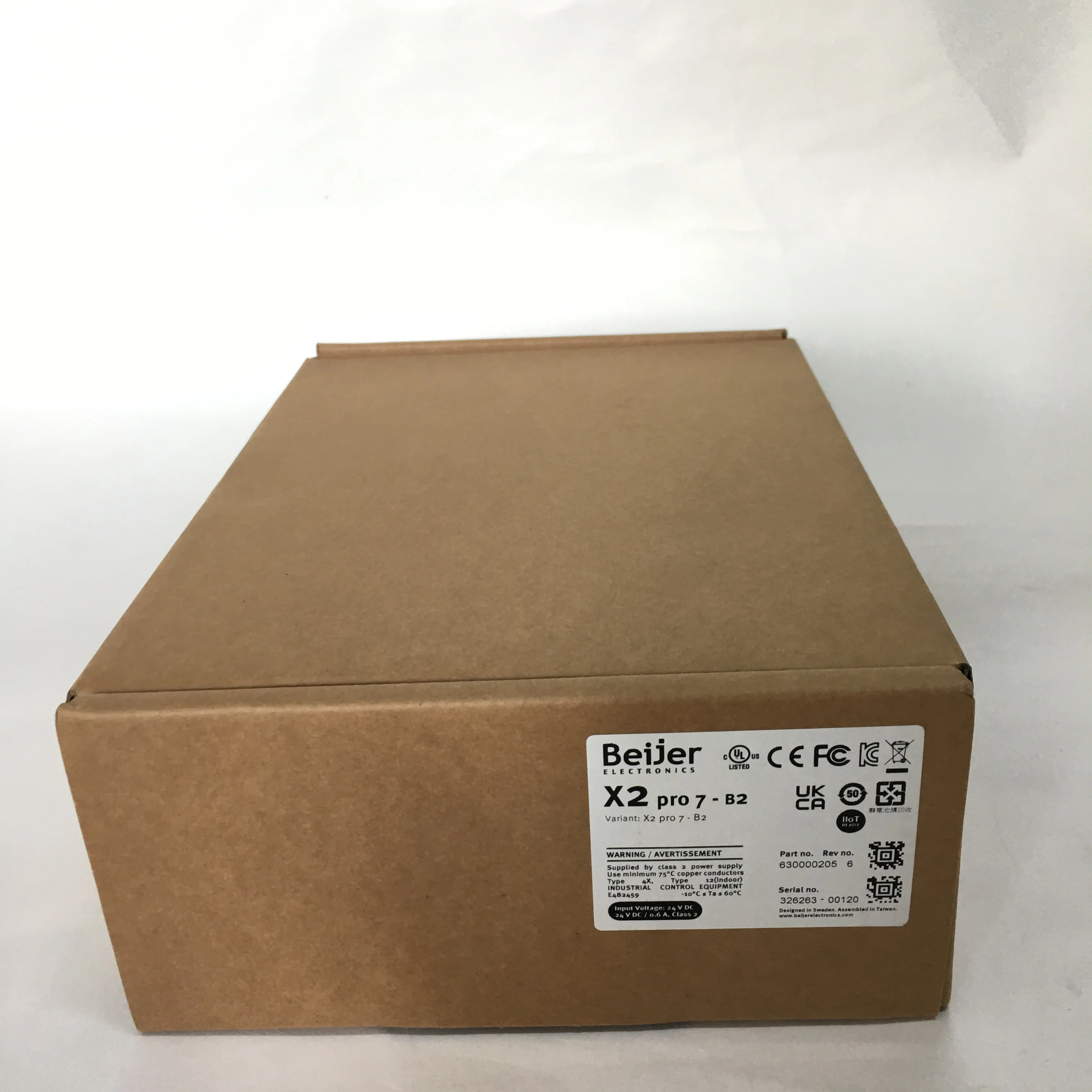 Beijer HMI touch screen X2 pro 7-B2