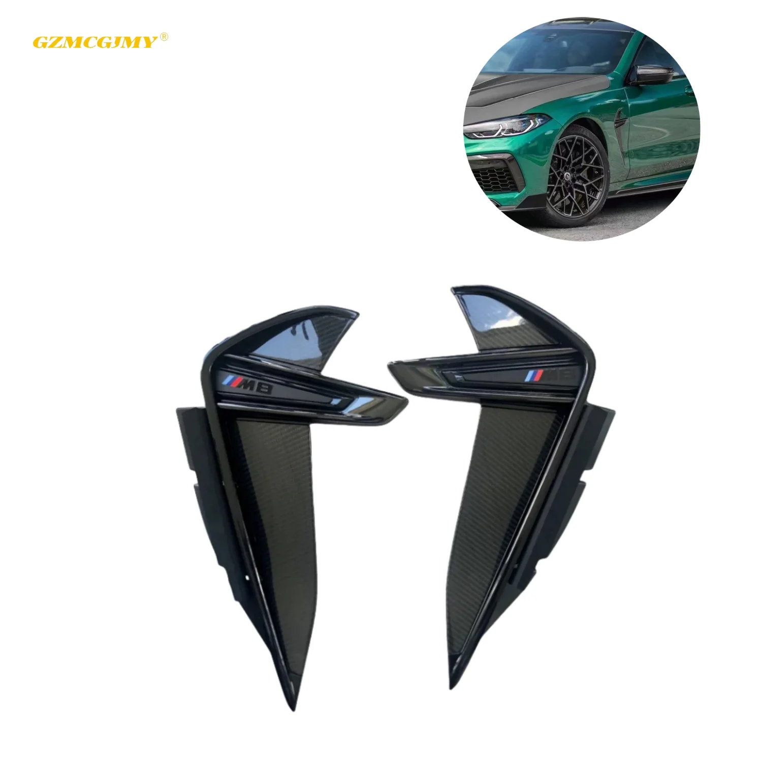 Car M8 Dry Carbon Material Fender Suitable For BMW M8 Carbon Fiber Fender