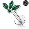 Four Green  zircons