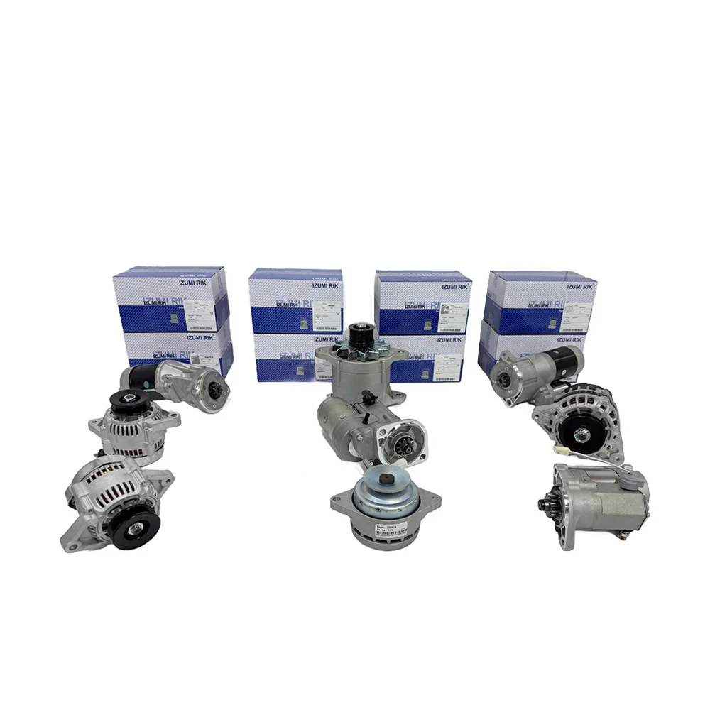 IZUMI RIK C2.2, C4.4 스타터 모터 & 알터네이터 Perkins용 디젤 엔진 부품