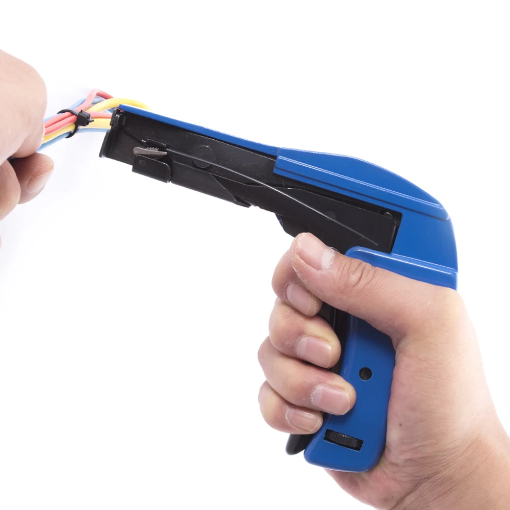High Quality Plastic Nylon Cable Tie Gun Hs600a Max 4.8mm Width Cable