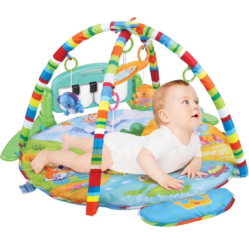 Huanger 3 In 1 Educational Piano Infant Fitness Carpet Toys Music The ...