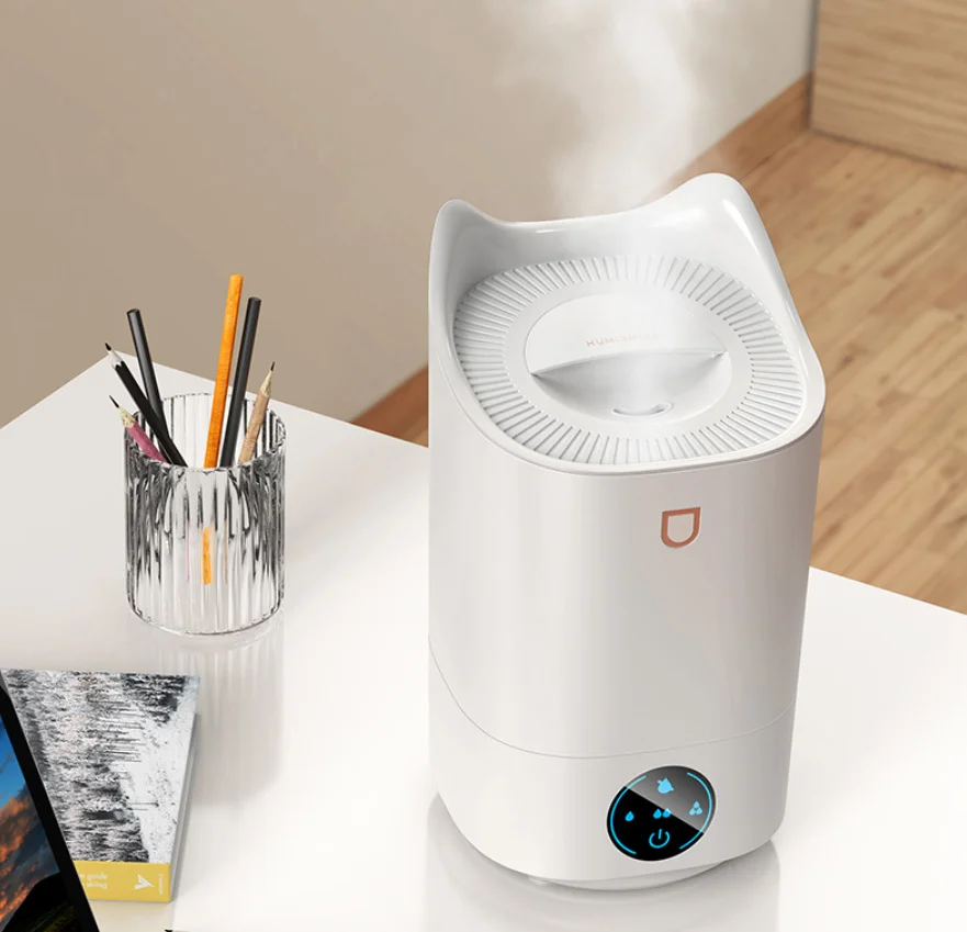 Large Capacity Ultrasonic Air Humidifier,Bedroom Oxygen Bar Office Diffuser Portable Ultrasonic Air Humidifier