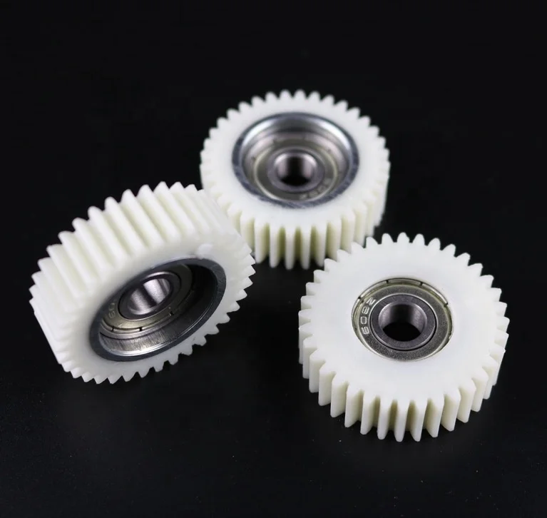 Custom CNC Machining Pa6 Gf30 Gear Wheel Parts for Industrial Equipment,machining Parts