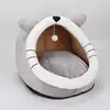 Lovely pet cages animal carriers & houses Pet Nest House Soft Warm Dog Cat Home Comfortable Comfy Bed NO 7