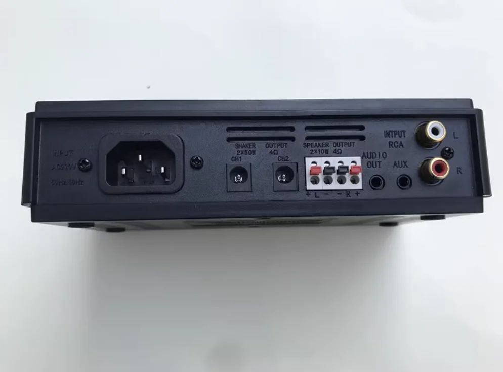 New Design Low Frequency Vibrate Control Vibration Exciter Tactile Bass Shaker Transducer for Sim Racing Simulator Game Cockpit