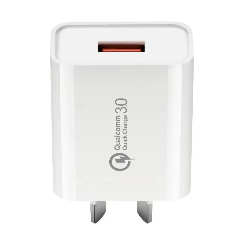 Сетевое зарядное устройство USB Quick Charge 3 0 18 Вт 5 В А блок быстрой зарядки QC совместим с мобильными телефонами