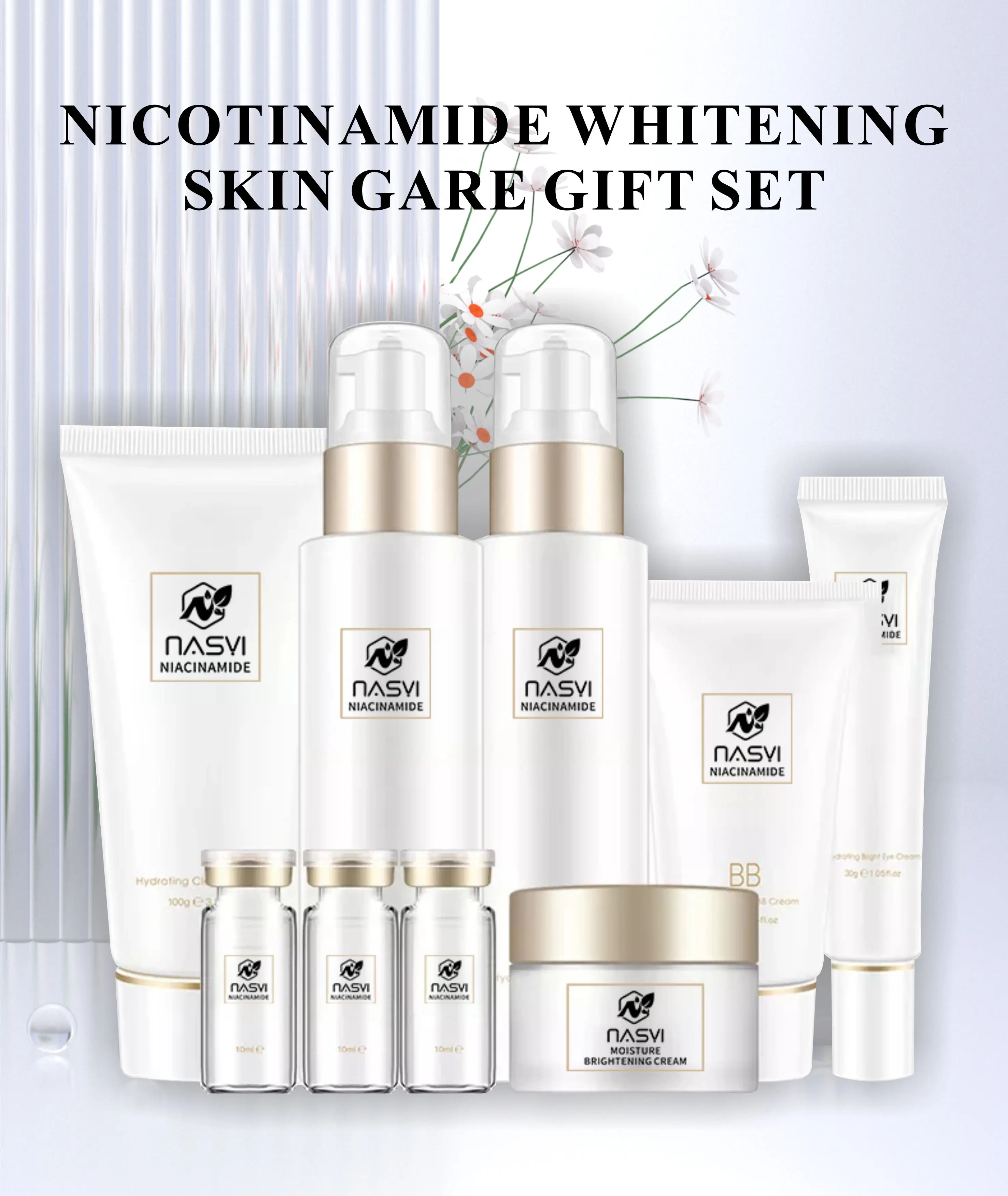 Oem Odm Korean Face Care Sets Organic Herbal Hydrating Anti Wrinkle