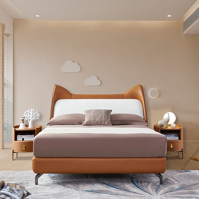 Luxury Bedroom Furniture Set Upholstered King Queen Double Size