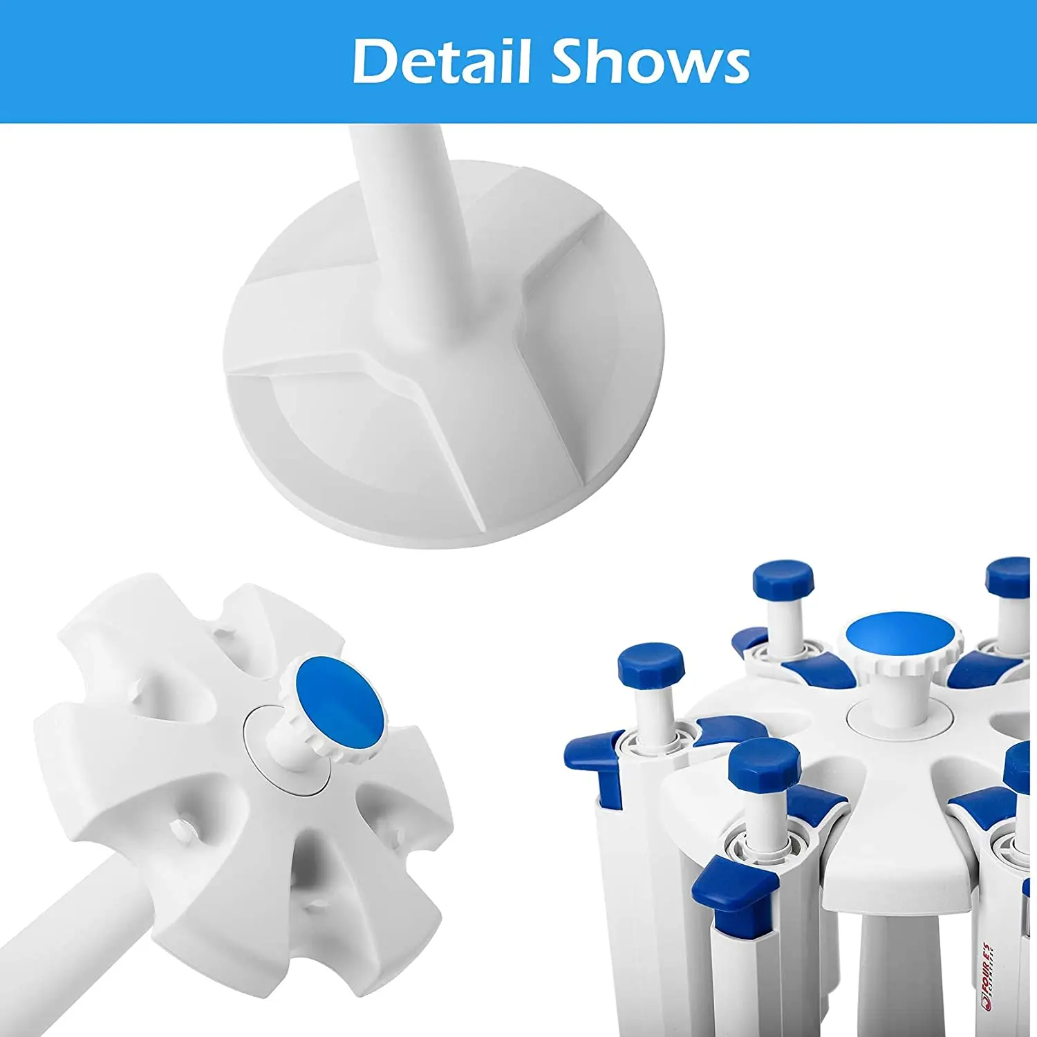 Medical Equipment Lab Automatic Pipettes Pipettor Holder Rack Pipette