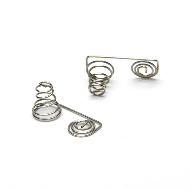 Lot De 20 Contacts Ressort Pour Batterie - Taille 7x7 Mm, Positif/négatif, Neuf