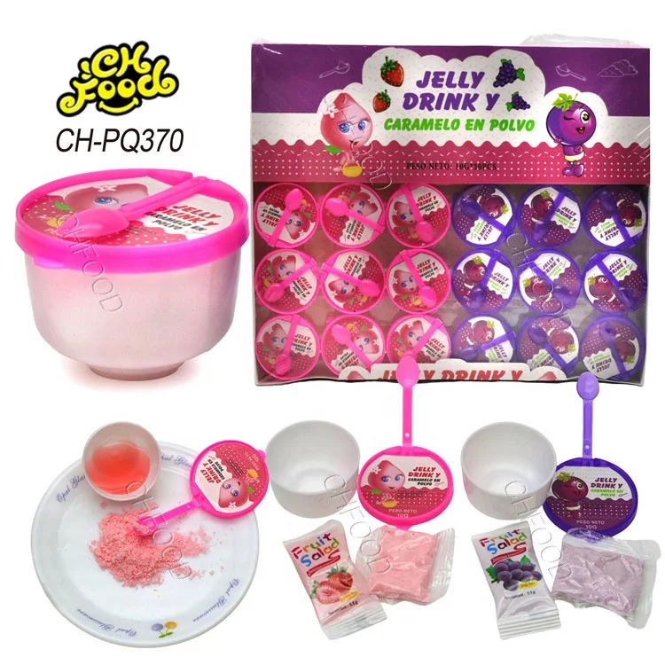Wholesale and Custom Candy Toy for Kids Fruit Jam Liquid Candy with Sour Powder Candy OEM Halal Candy Sweets Snack
