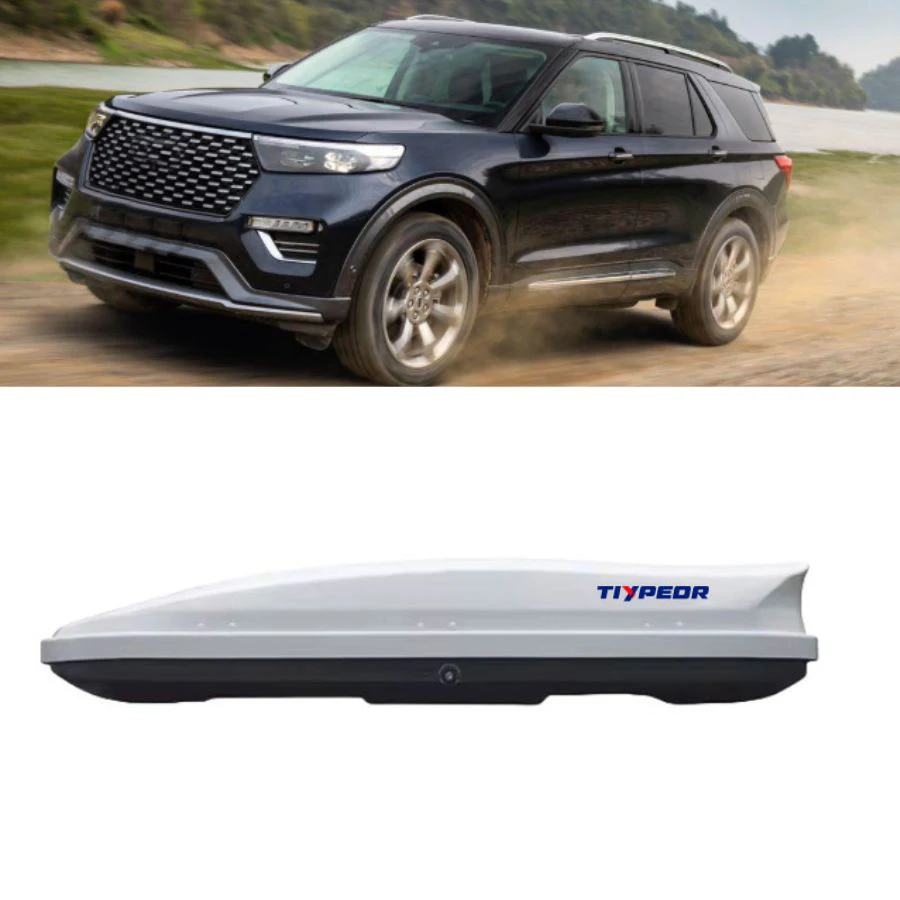 Waterproof Roof Box 510 LITS  Cargo Fits SUV Car Roof Rack Luggage Carrier Travel Safety Transport Box with Lock Large Capacity