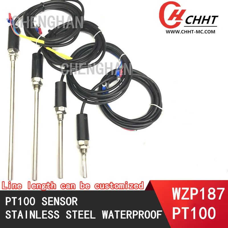 Sensor De Temperatura Inteligente Pt100 Wzp-187,Sonda De Temperatura ...