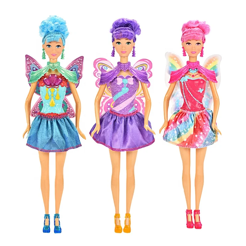 Кукла с цветком 11 дюймов