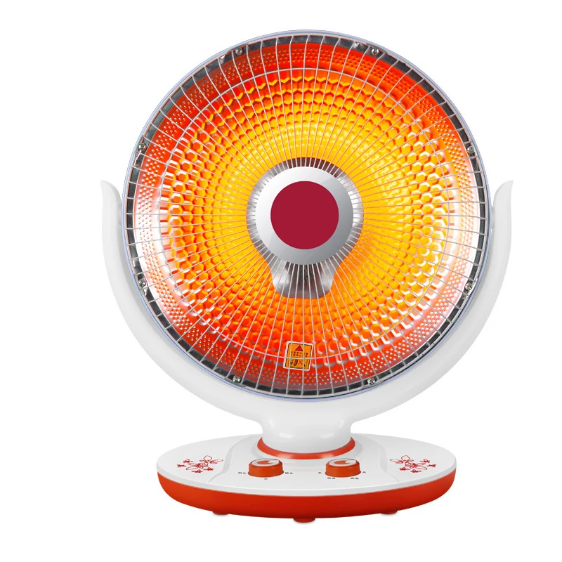 Round Halogen Heater Portable Electric Carbon Fiber Heater Household