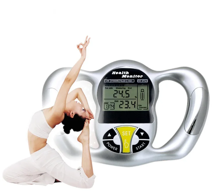 Body Fat Meter Handheld Digital Body Fat Analyzer Health Monitor For Body  Fat Percentage, Bmi, Health, Fat