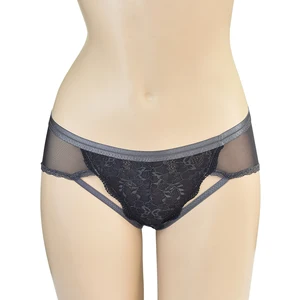 Women's High-Rise 18 Romantic G-String Dance Underwear Sexy Everyday Knitted Technics Embroidery Decoration Solid Plain Dyed