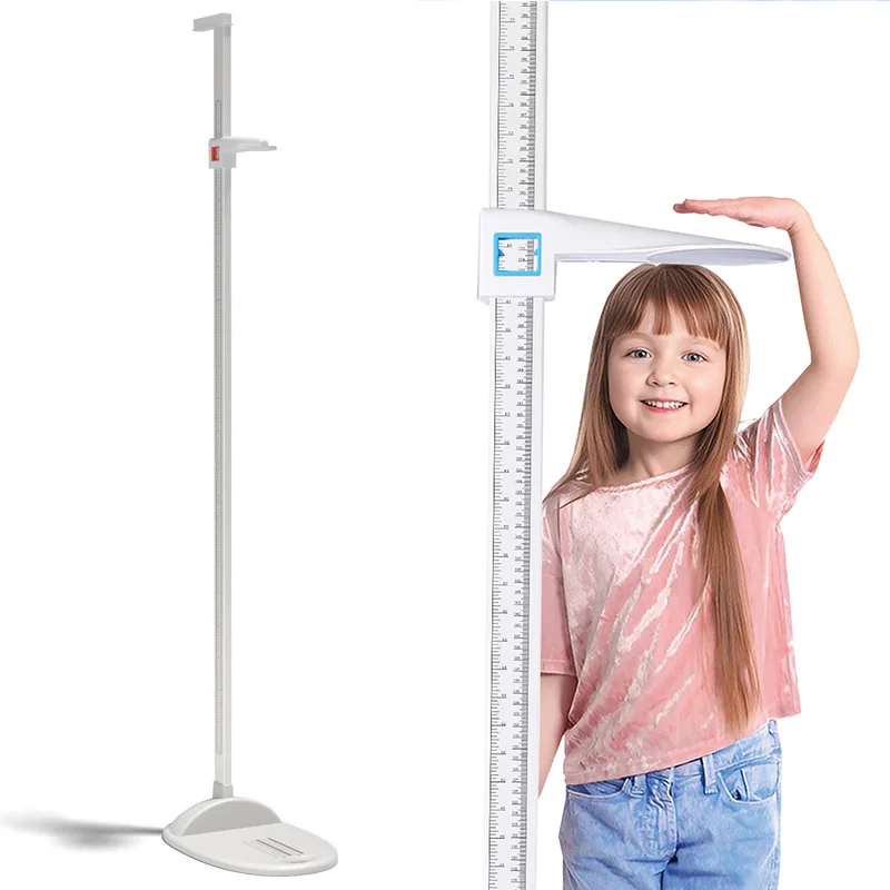 210cm Body Height Rod Wall Mounted Height Meter Ruler Growth Stature Meter Tall Measure height measuring