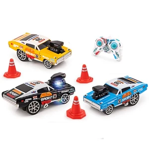 Kids RC Hobby 1:64  Scale Remote Control Drift Car USB Charger Metal Mini RC Car