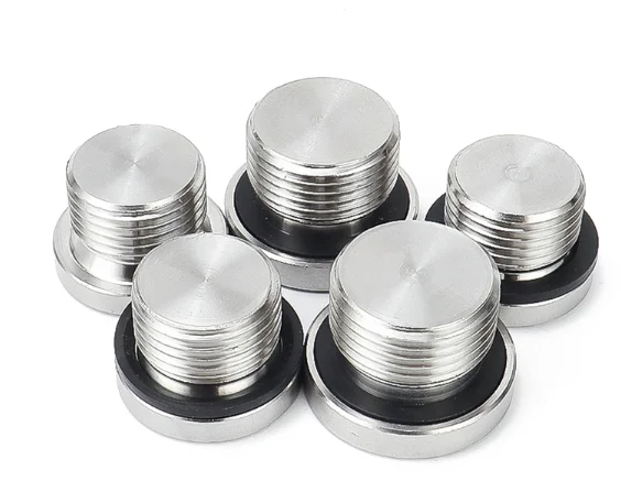 DIN 908 G1/8-G2不锈钢304管塞带环内六角螺塞| Alibaba.com