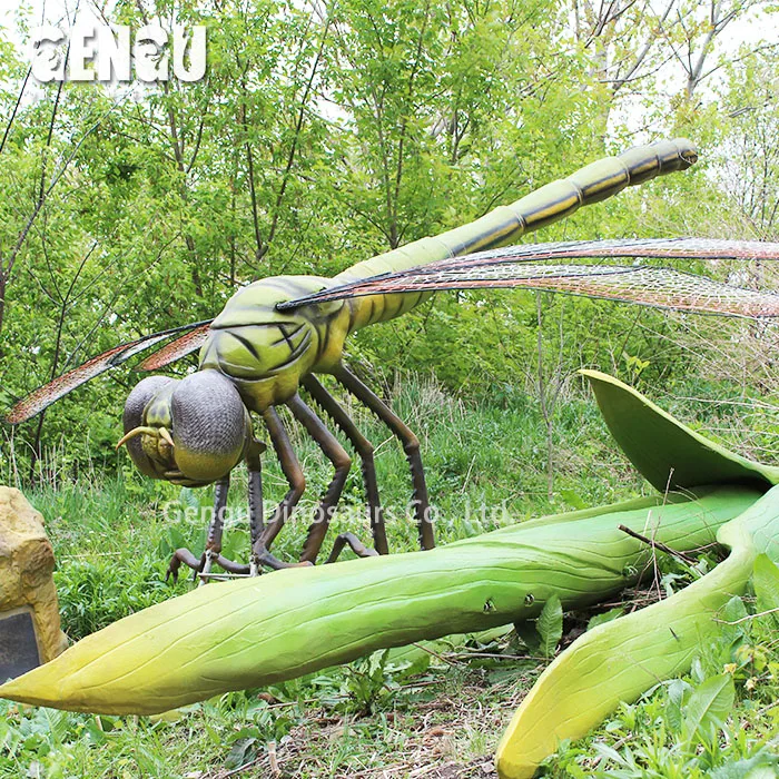 Amusement Park Large Robot Dragonfly Model for Sale