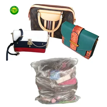 Wholesale Ladies Leather Preloved Handbags Mixed Brand Bales Fashion A Grade Second Hand Korea Used Bags