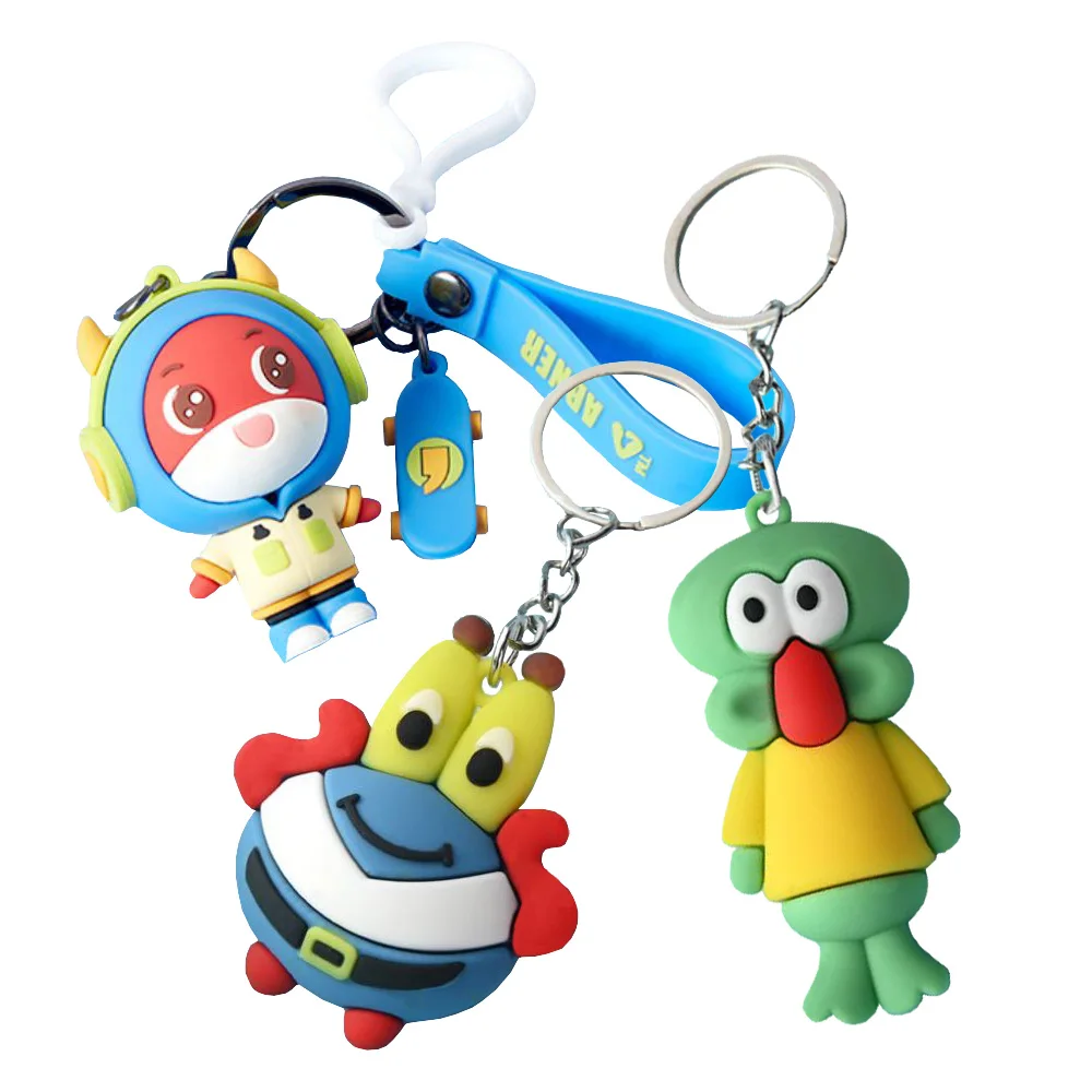 Custom Soft PVC Keychain Key Chain / Soft Rubber Keychains / Silicone ...