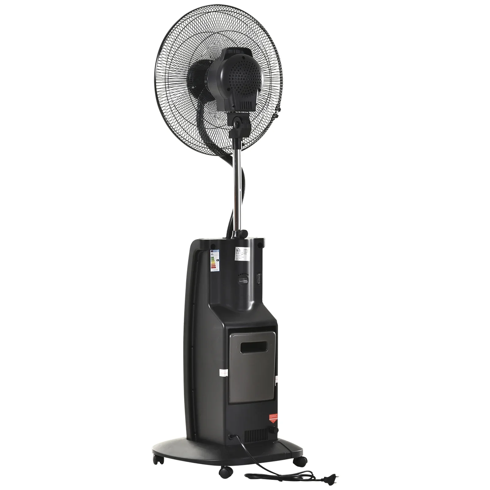 Digital Water Mist Fan, Copper, 90, Plastic - detail 16