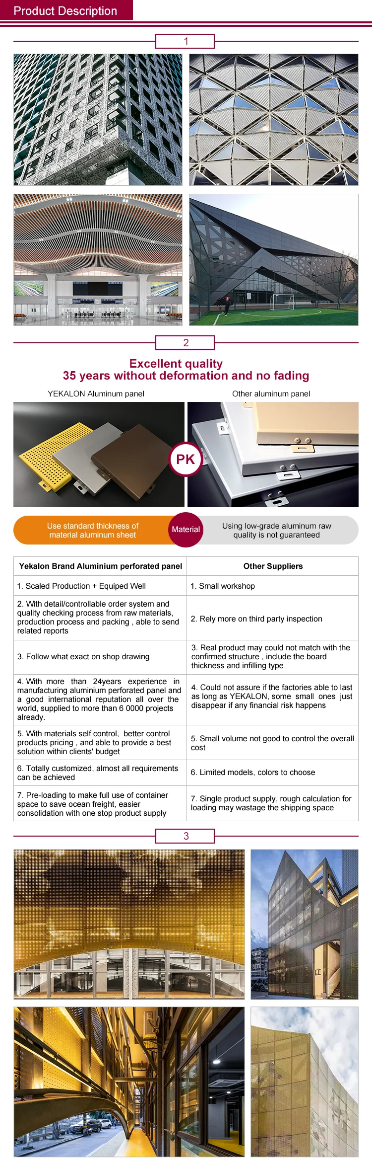 Outdoor Indoor Architectural Laser Cutting Wall Outdoor Perforated Curtain Wall Sheet Metal Facade Panel