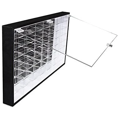 Nexusectar Carie D'affichage De Voiture, Boîtier D'affichage Diecast Car | Organisateur De Jouets De Course à L'échelle 1/64 - Organisateur De Stockage De Modèle De Voiture Empilable Avec Une Pression