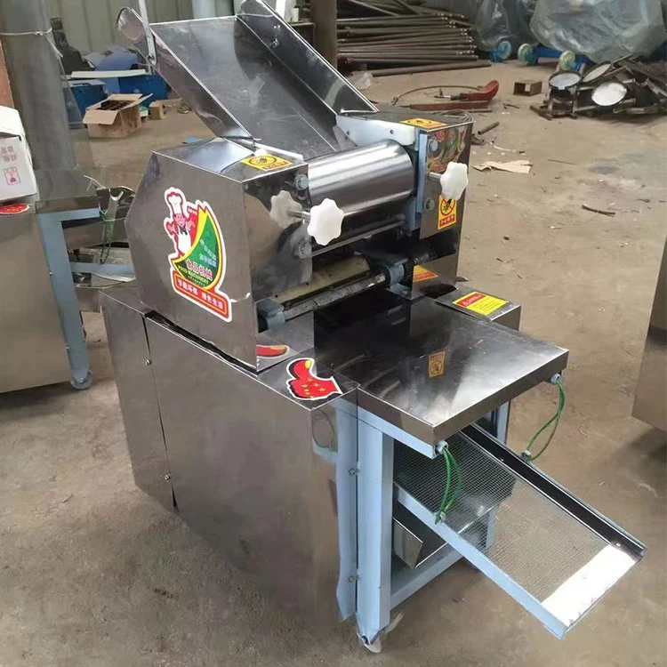 Automatic Chinchin Strips Cutting Processing Machinery Chinese Rice Strips Dough Cutter Chin Chin Making Machine