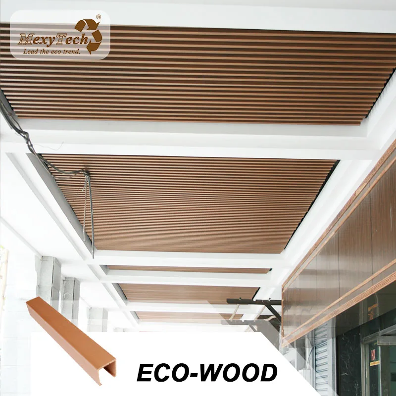 Stretch Pvc Decorative Wooden Ceilings Ceiling for Hotal and Villa
