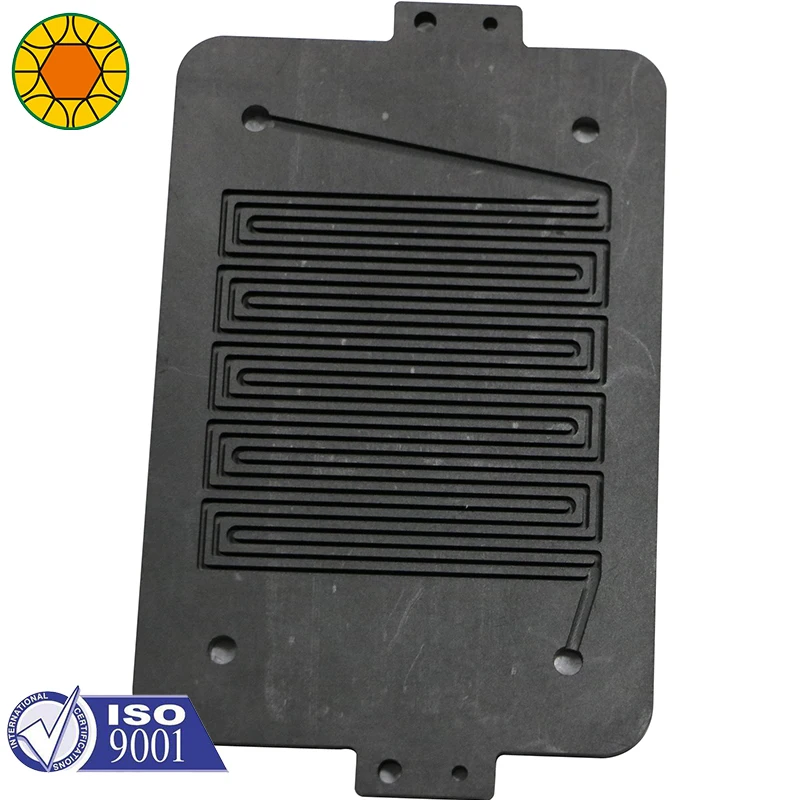 Hydrogen Fuel Cell Graphite Bipolar Plate High Purity Graphite Current Collector