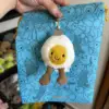 Boiled egg pendant