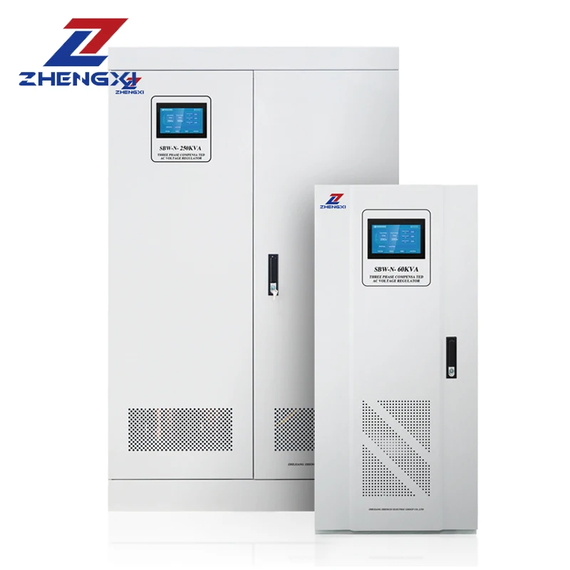 ZX SBW-N-100KVA Servo Stabilizer - High Compensating Voltage Regulator