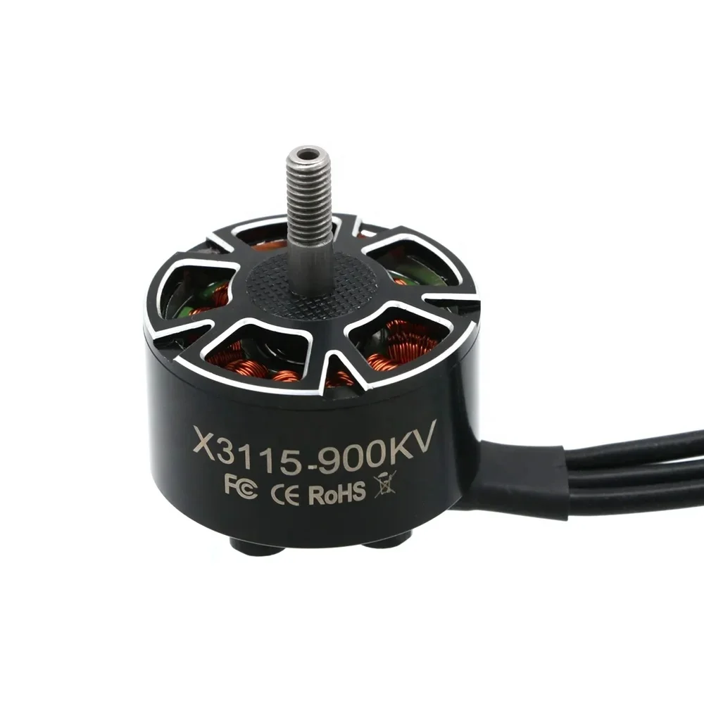 Lot De 4 Moteurs Sans Balais X3115 900KV – 6S Lipo – Arbre 5 Mm – Puissance 1025W – Pour Drone FPV Et Multi-axes