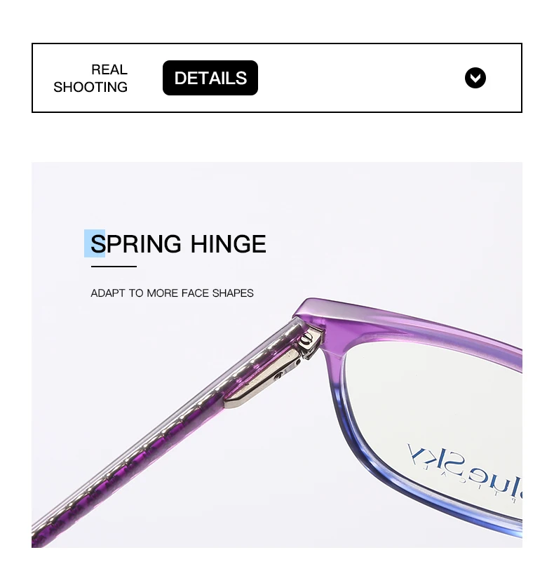 Manufacture Clear Mazzucchelli Acetate Frames Blocking Blue Light