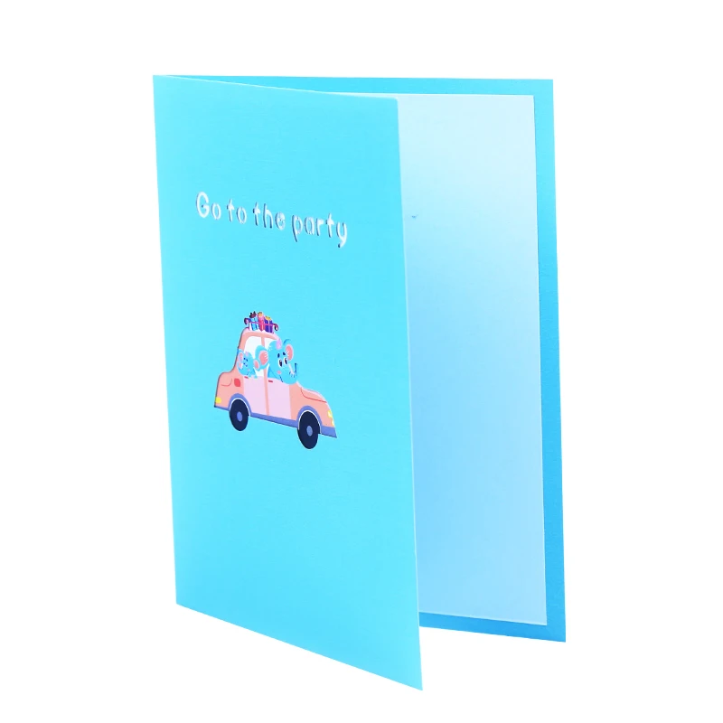 Biglietto Auguri 3D Pop Up Con Fiori - Carta Sorpresa Per Compleanni E Feste (25x25cm)